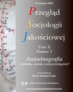 Przegląd Socjologii Jakościowej Przegląd Socjologii Jakościowej