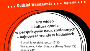 Gry wideo i kultura grania w perspektywie nauk społecznych - najnowsze trendy w badaniach