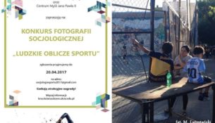 Konkurs Fotografii Socjologicznej "Ludzkie oblicze sportu"