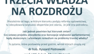 Trzecia władza na rozdrożu